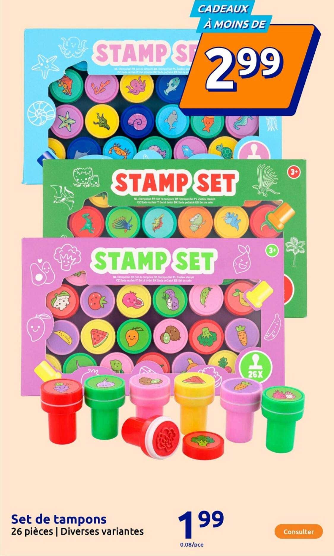 Set de tampons