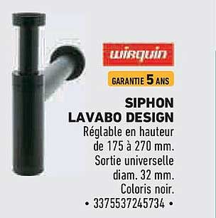 SIPHON LAVABO DESIGN