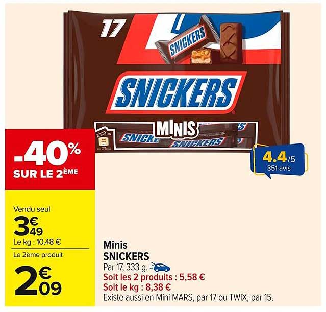 SNICKERS Minis