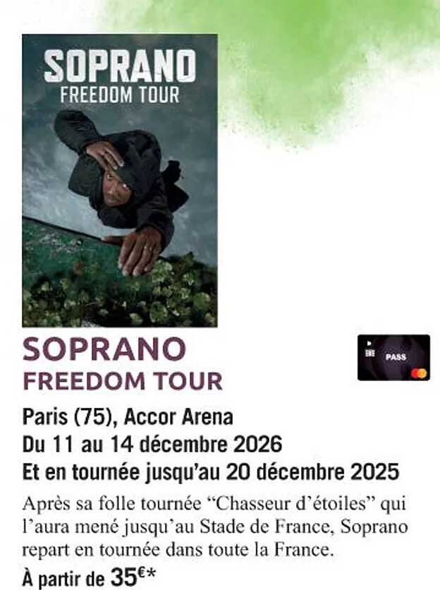 SOPRANO FREEDOM TOUR