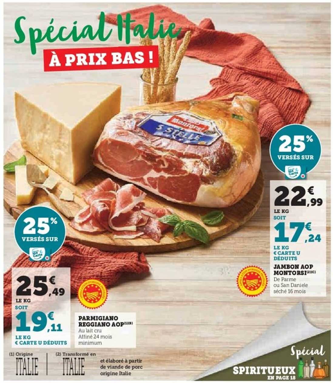 Spécial Italie À PRIX BAS !