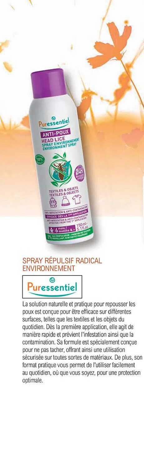 SPRAY RÉPULSIF RADICAL ENVIRONNEMENT