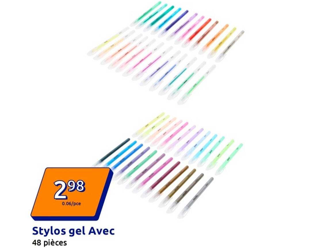 Stylos gel Avec