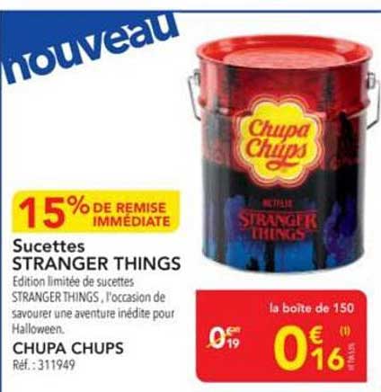 Sucettes STRANGER THINGS