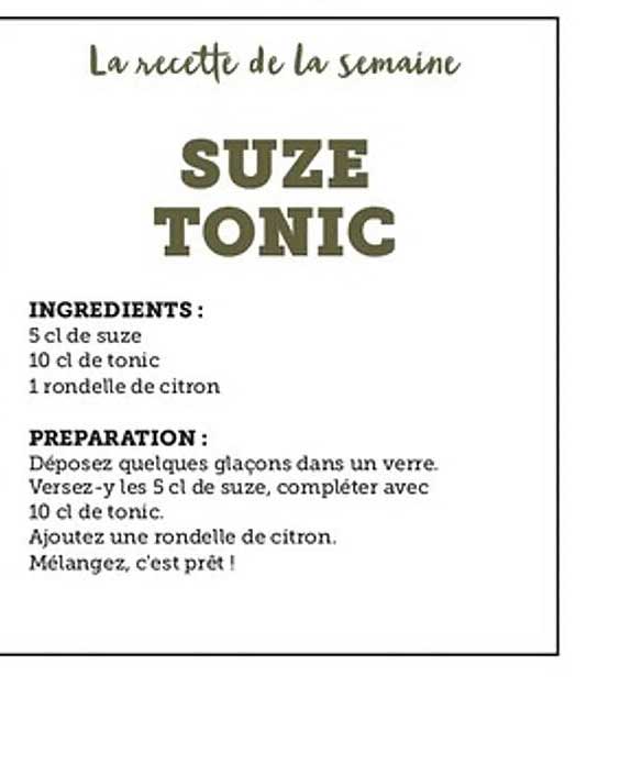 Suze Tonic