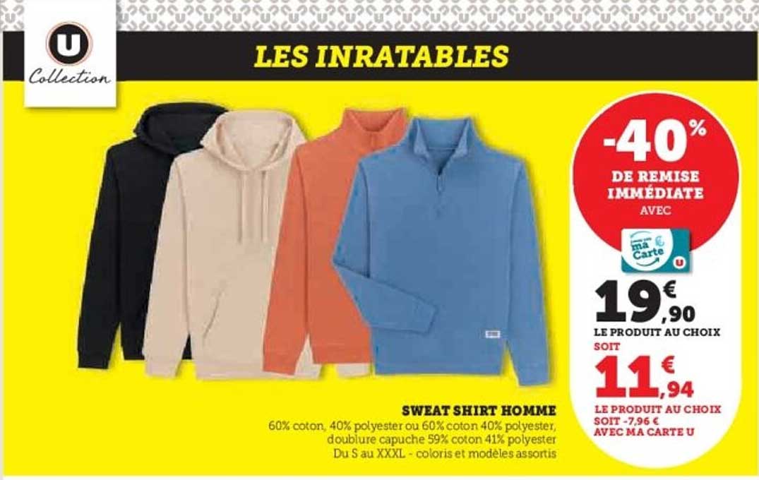 SWEAT SHIRT HOMME