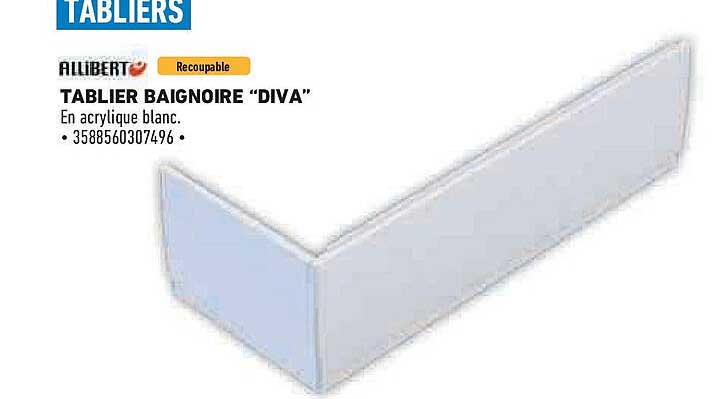 TABLIER BAIGNOIRE “DIVA”