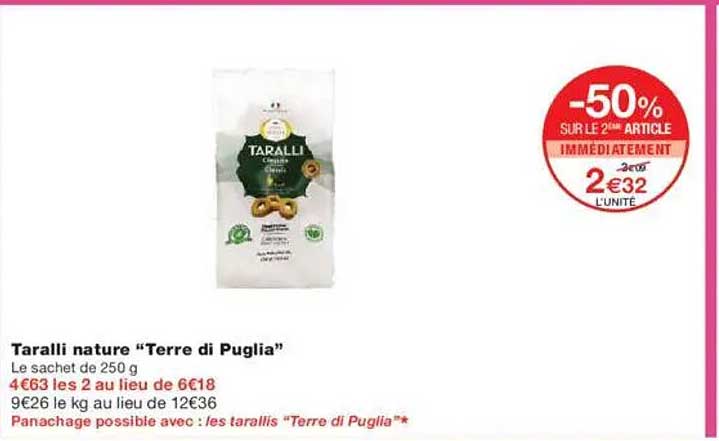 Taralli nature “Terre di Puglia”