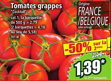 Tomates grappes "Cocktail"