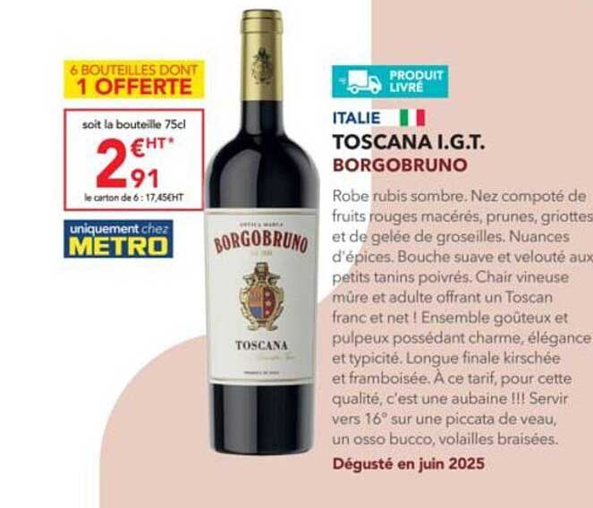 TOSCANA I.G.T. BORGO BRUNO