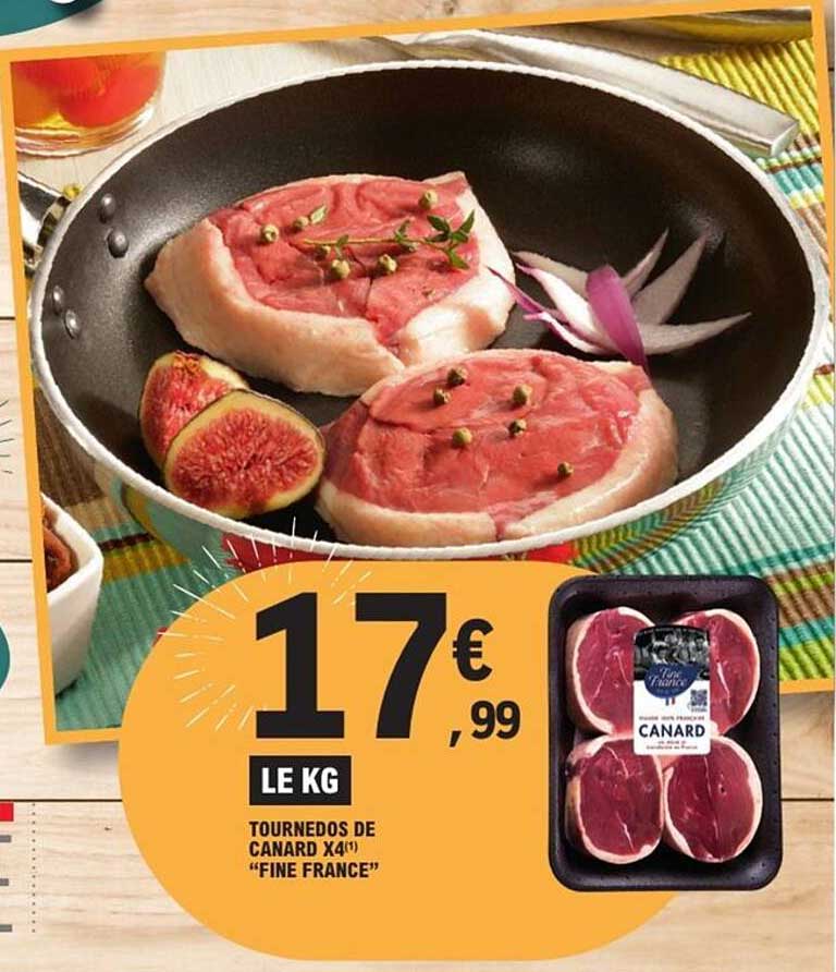 TOURNEDOS DE CANARD X4 "FINE FRANCE"