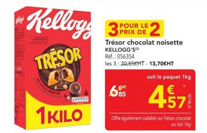 Trésor chocolat noisette