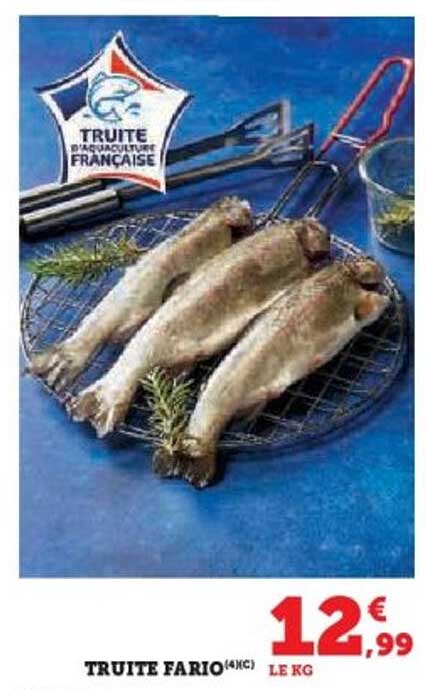 TRUITE FARIO (4/KG)