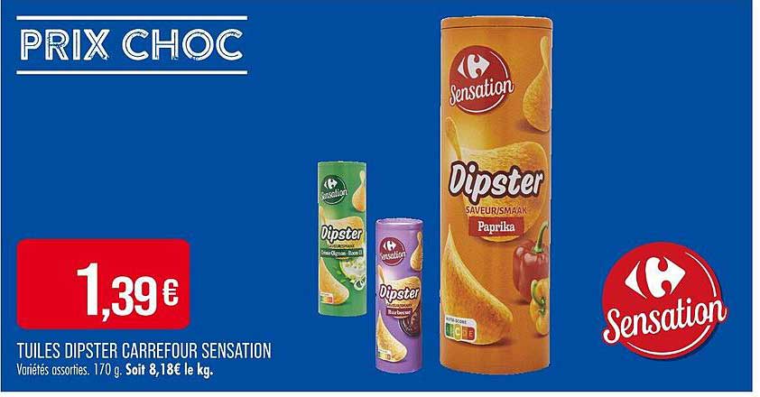 TUILLES DIPSTER CARREFOUR SENSATION