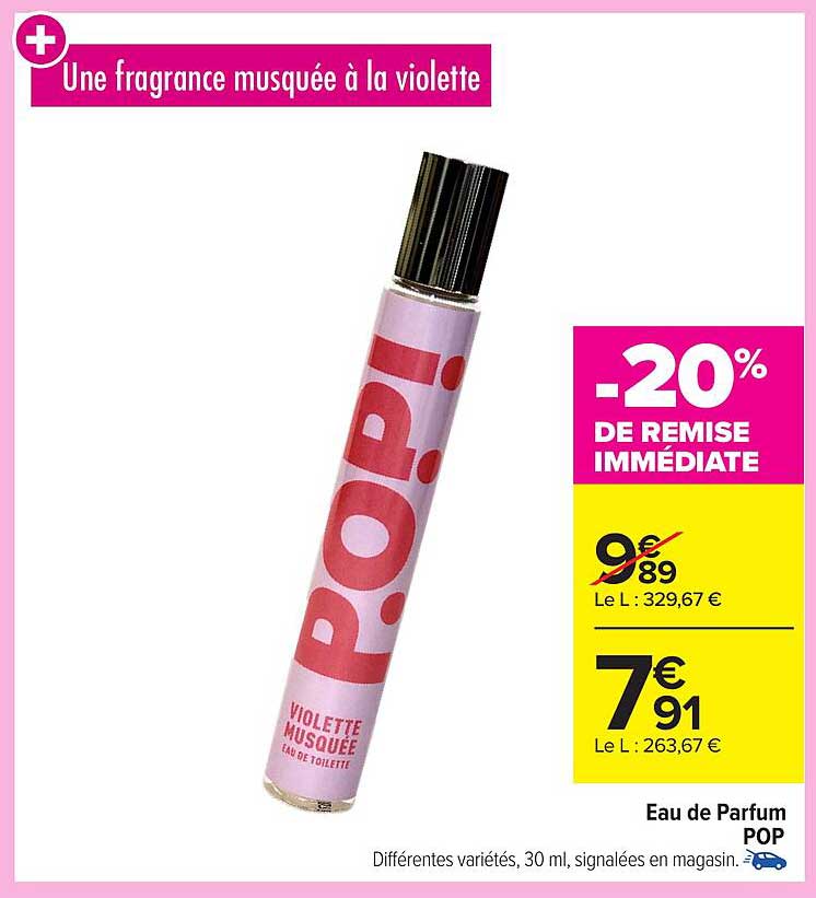 Une fragrance musquée à la violette