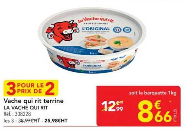 Vache qui rit terrine