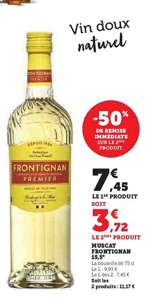Vin doux naturel Frontignan