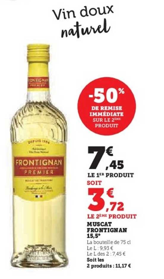 Vin doux naturel - Frontignan