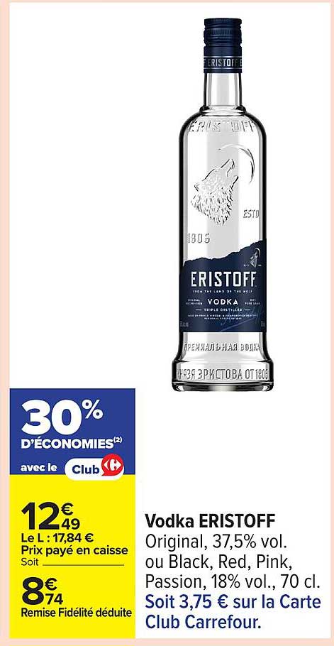 Vodka ERISTOFF