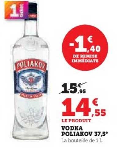 VODKA POLIAKOV 37,5°