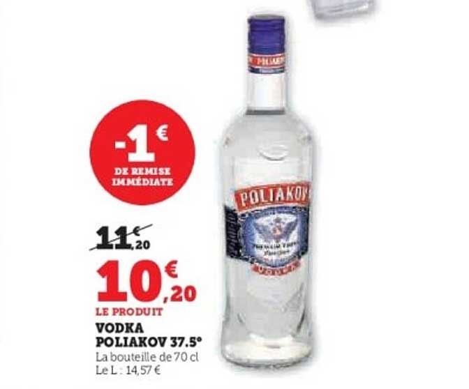 VODKA POLIAKOV 37.5°
