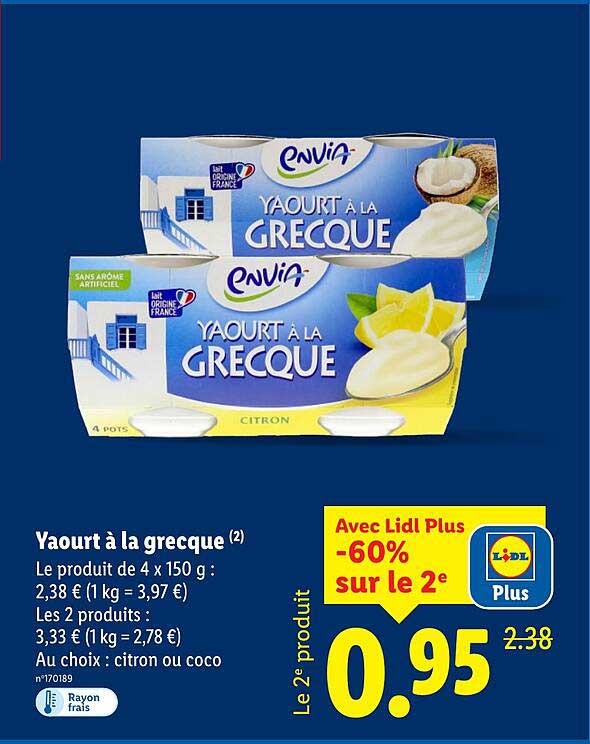 Yaourt à la grecque
