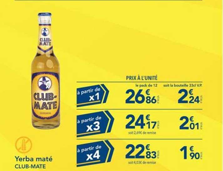 Yerba maté CLUB-MATE