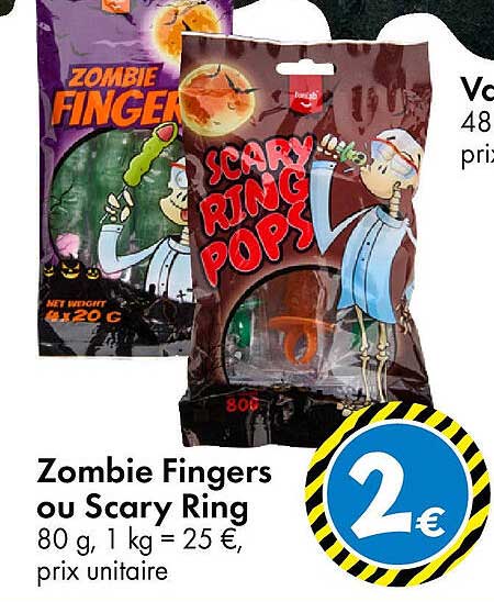 Zombie Fingers ou Scary Ring