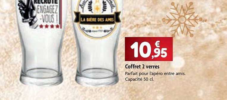 Coffret 2 verres
