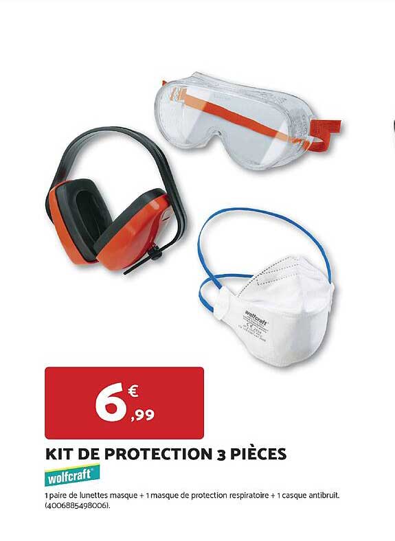 KIT DE PROTECTION 3 PIÈCES