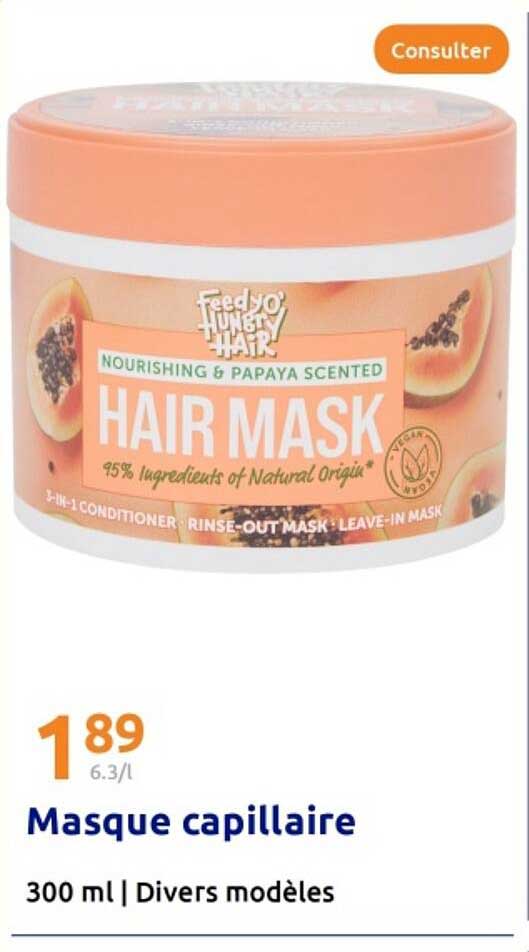 Masque capillaire