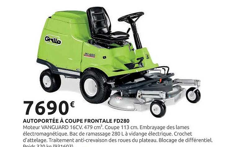 AUTOPORTÉE À COUPE FRONTale FD280