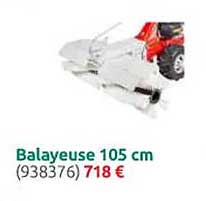 Balayeuse 105 cm