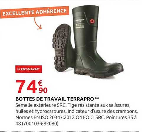 BOTTES DE TRAVAIL TERRAPRO
