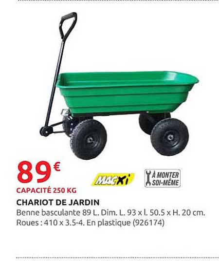 CHARIOT DE JARDIN