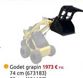 Godet grapin
