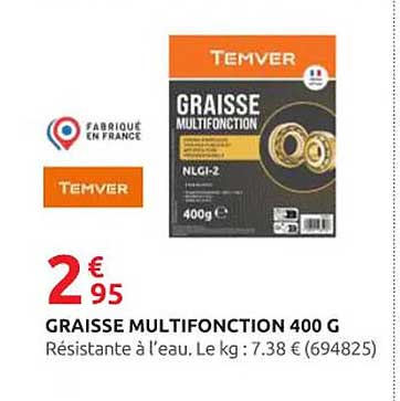 GRAISSE MULTIFONCTION 400 G