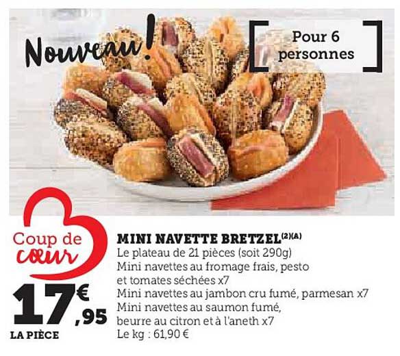 MINI NAVETTE BRETZEL