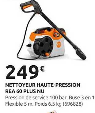 NETTOYEUR HAUTE-PRESSION REA 60 PLUS NU