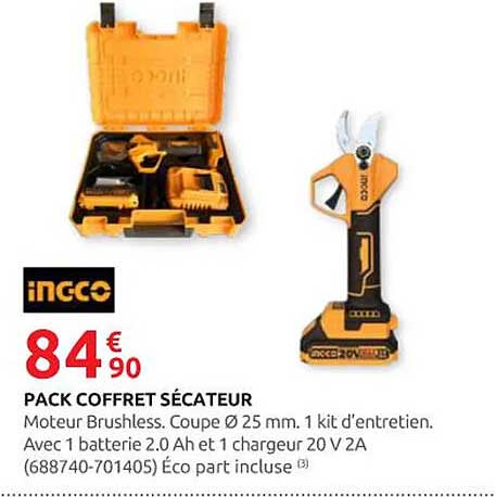 PACK COFFRET SÉCATEUR