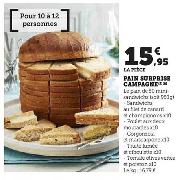 PAIN SURPRISE CAMPAGNE
