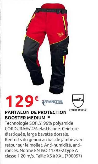 PANTALON DE PROTECTION BOOSTER MEDIUM