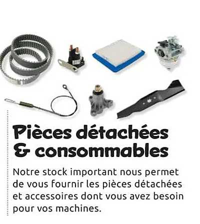 Pièces détachées & consommables