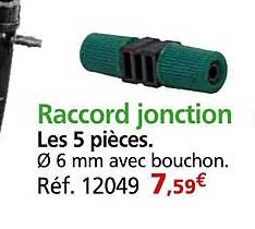 Raccord jontion