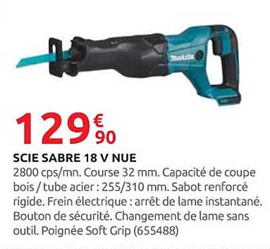 SCIE SABRE 18 V NUE