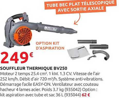 SOUFFLEUR THERMIQUE BV250