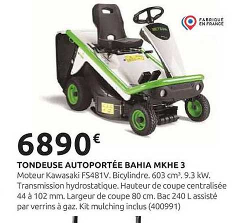 Tondeuse autotractée Bahia MKHE 3