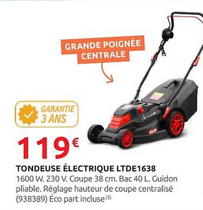 TONDEUSE ÉLECTRIQUE LTDE1638