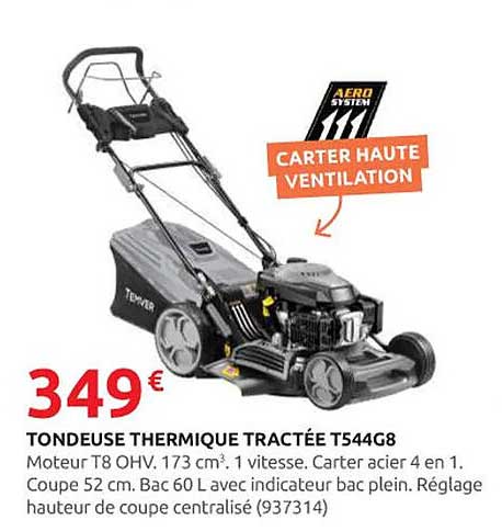 TONDEUSE THERMIQUE TRACTÉE T544G8