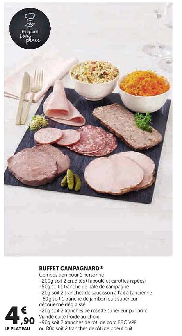 BUFFET CAMPAGNARD